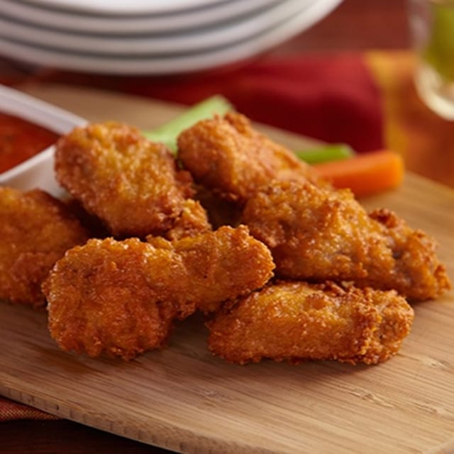 Breaded Wing Zings.