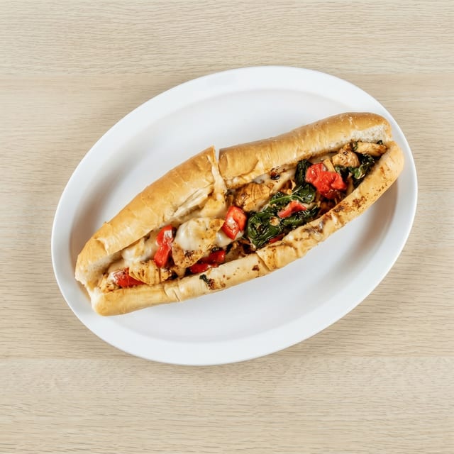 Chicken Italiano Sandwich.