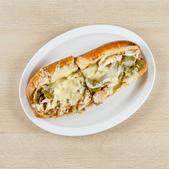 Chicken Bacon Ranch Steak Sandwich.