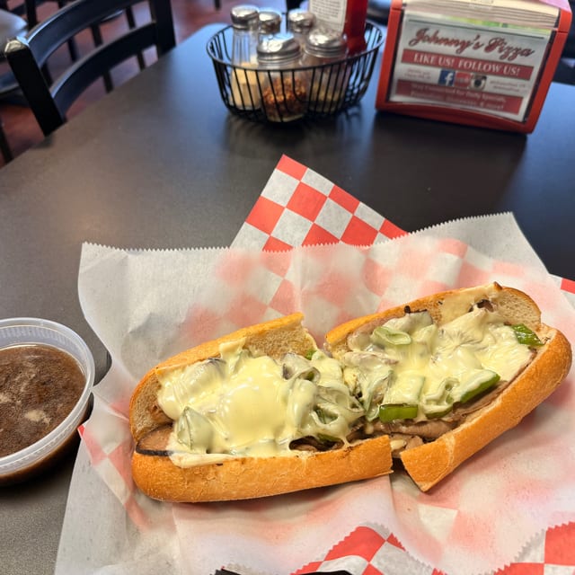Hot Roast Beef Sandwich.